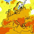 U Srbiji kao u grotlu: Mapa toplotnih anomalija poručuje: Leto će biti pakleno! Spremite se za ekstremne pojave (foto)