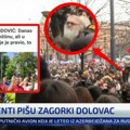 Da LI JE OVO NOVI OPOZICIONI PATRIJARH? Raspop Antonije na protestu studenata