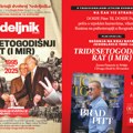 Pogledajte novu naslovnu stranu letnjeg dvobroja Nedeljnika: Tridesetogodišnji rat i mir, pišu Panović i Hedl, američki vladar…