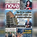 Vikend „Nova“ piše: Rušenje Generalštaba politička mina za režim