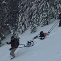 (Video)skijali van staze, izazvali lavinu! Drama na Brezovici: Ugrozili svoj i život spasilaca, obaveštena policija