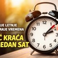 Počinje letnje računanje vremena: Noć kraća za jedan sat