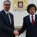 (Uživo) Predsednik Vučić drugi dan u poseti Gruziji Zajedničko obraćanje sa premijerom: "Uveren sam da je pred nama period još…