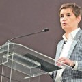 Brnabićeva: Vučić otklonio opasnost od sankcija Srbiji