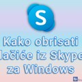 Kako obrisati kolačiće iz Skype-a za Windows