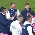 Najdirljivija scena sa Zvezdine proslave titule, ovako su Milan Rodić i Gelor Kanga ispraćeni sa terena