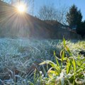 Ujutru mraz, tokom dana toplije: Najviša dnevna do 20 °C