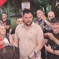 Podrška Marku Kovačeviću: Protest u Nikšiću, građani uz predsednika opštine (foto/video)