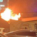 Veliki Požar na autokomandi: Kuća u plamenu, na terenu 10 vatrogasnih vozila i Hitna pomoć (video, foto)