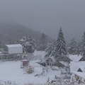 (Video) Potpuno se zabeleo jug Srbije! Sneg u oktobru dobro napadao, Brezovica osvanula sa belim pokrivačem od nekoliko…