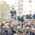 „Ako gazite njih, gazite i nas“: Protest profesora beogradskih fakulteta