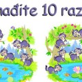 Samo oni najbrži će za 20 sekundi uočiti svih 10 razlika na ilustraciji: proverite da li imate "oko sokolovo"