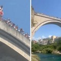 Док Балкан бруји о суши, из Мостара стижу нестварни снимци скокова у Неретву