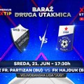 Fruškogorski Partizan (Bukovac) – Hajduk (Beška) (sreda, 21. jun, 17:30)