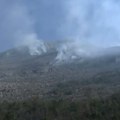 Požar kod Trebinja: Gori trava i nisko rastinje, vetar otežava gašenje
