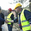 Vesić obišao radove na obnovi puta Pirot-Dimitrovgrad, vrednost investicije 116 miliona dinara (foto)