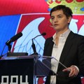 Brnabić: Hvala Vučiću što je dopustio blokadu fakulteta