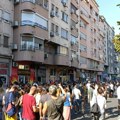 Počeo protest studenata ispred Vlade Srbije