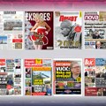 Naslovne strane sutrašnjih novina: Prelistavanje štampe za petak, 26. decembar 2025. godine