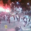 VIDEO Snimak sa sigurnosne kamere: Divljanje hrvatskih huligana u noći kad je ubijen mladić