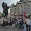 Protest u znak podrške Palestini u Novom Sadu