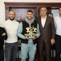 Gradonačelnik Novog Pazara Nihad Biševac dočekao šampiona Dženana Ademija