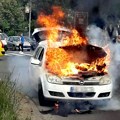 Zapalio se taxi u Kragujevcu