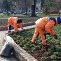 Čišćenje javnih povšina na više lokacija u gradu