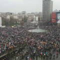 Slovenački mediji: Nepregledne mase ljudi na protestu u Beogradu