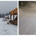 Pet centimetara snega na Kopaoniku, reagovale službe za čišćenje puteva Zabelelo se i u komšiluku (foto)