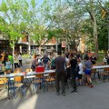 Humanitarni studentski blokadni bazar u Kampusu 11. oktobra