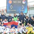 Србија забележила све три победе: Савладана и Црна Гора за пласман у Лигу А и наредну рунду квалификација за ЕП
