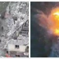 Stravičan napad na ukrajinsku vojsku: Bomba od 3.000 kilograma sravnila zgradu sa zemljom (video)