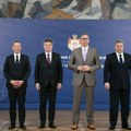 Počeo sastanak predsednika Vučića sa „velikom petorkom"