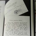 Lauševo pismo iz zatvora Slobodanu Krstiću (FOTO)