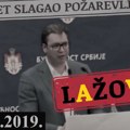 Ssp otpočeo video serijal "Lažov": Prva epizoda o "lažima predsednika Srbije u Požarevcu" (video)