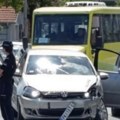 Udes u Prokuplju: Sudarila se dva automobila (foto)