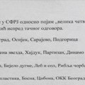 Isplivalo fenomenalno pitanje iz istorije na završnom ispitu za đake u Srbiji: Pominju se Zvezda, Partizan...