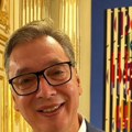 (Video) "eksluziva iz Jelisejske palate": Vučić objavio snimak iz Pariza pred razgovor sa Makronom: "Srećan sam što imamo…