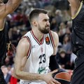 Marko Gudurić neće igrati za Olimpiju zbog rođenja ćerke