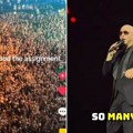 Zašto je hiljade ćelavih ljudi u prvom redu na koncertu pevača: Pitbul izašao na binu, pa šokirano gledao ljude