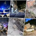 Stravična scena u Italiji posle zemljotresa! Stene smrskale automobile, ljudi beže iz kuća, oblaci guste prašine na ulicama…