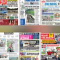 Naslovne strane sutrašnjih novina: Prelistavanje štampe za utorak, 4. avgust 2026. godine