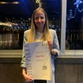 Danici Đokić (Cenzolovka) nagrada Novosadske novinarske škole za najbolju mladu novinarku