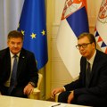 Vučić danas sa Lajčakom u Beogradu