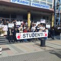 Studenti ćutali 16 minuta, prećeno im od strane pomoćnog radnika