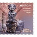 Glasajte za ovu lepoticu: Marka Pošte Srbije sa motivom vinčanske kulture u izboru za najlepšu marku Evrope