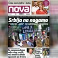 „Nova“ piše: Srbija na nogama, protesti jači od odmora i raspusta