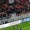 Navijači Lila oduševili Srbe pred meč sa Zvezdom! Na tribini istakli zastavu "Nema predaje"!