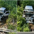 Drama kod Šapca: Vozač sleteo automobilom u reku, iz olupine ga izvukli vatrogasci-spasioci i spasili mu život (foto)